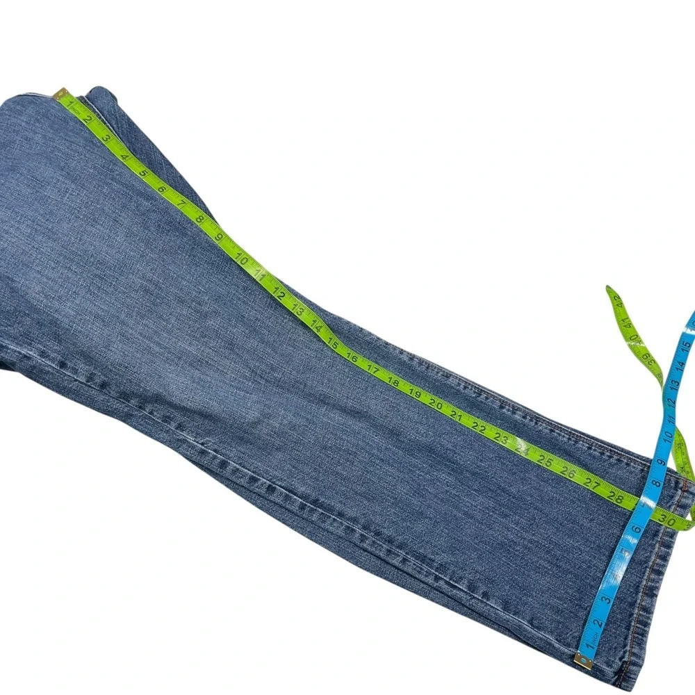 Tommy Bahama 36/30 Blue Jeans Standard Fit Straight Leg Coastal Dadcore 34x30.5